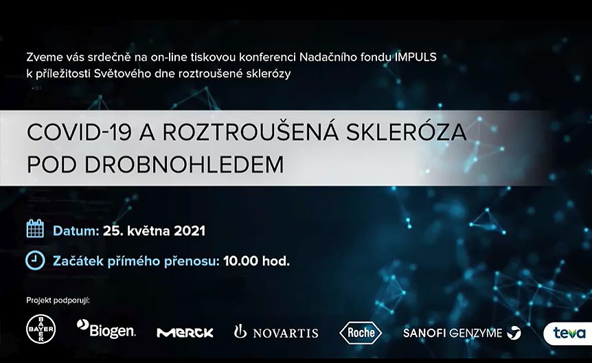 Covid-19 a roztroušená skleróza pod drobnohledem | Tisková konference registru ReMuS 2021