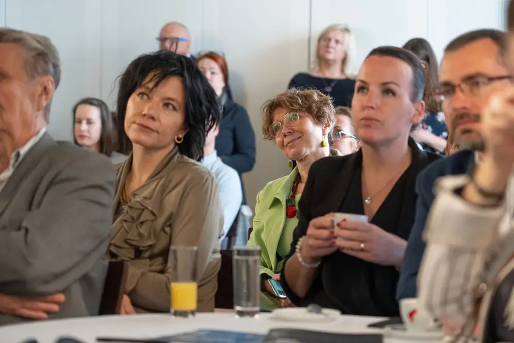 Účastníci tiskové konference registru ReMuS